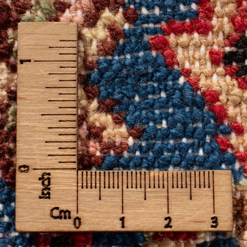 Perski dywan - Nomadyczny - 206 x 146 cm - bordowa czerwień