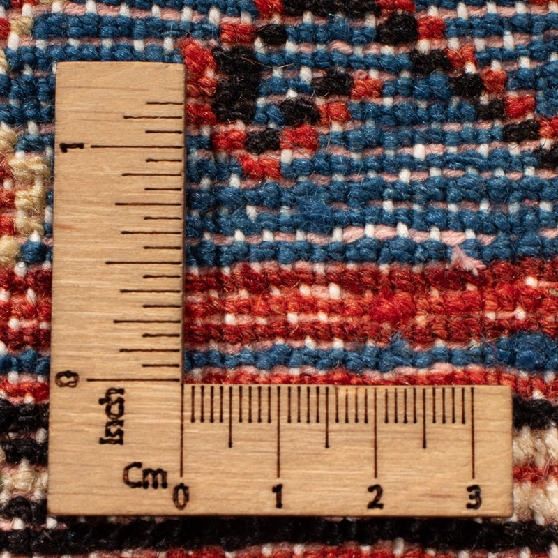 Perski dywan - Nomadyczny - 204 x 150 cm - niebieski