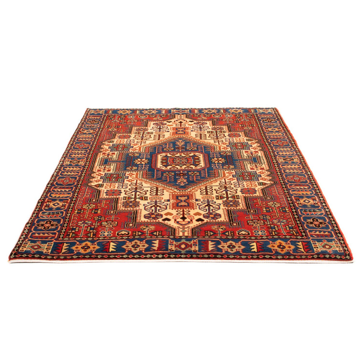 Perski dywan - Nomadyczny - 200 x 146 cm - jasny beż