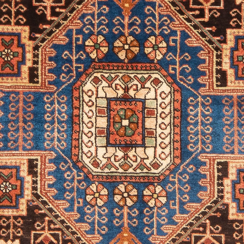 Perski dywan - Nomadyczny - 201 x 137 cm - niebieski