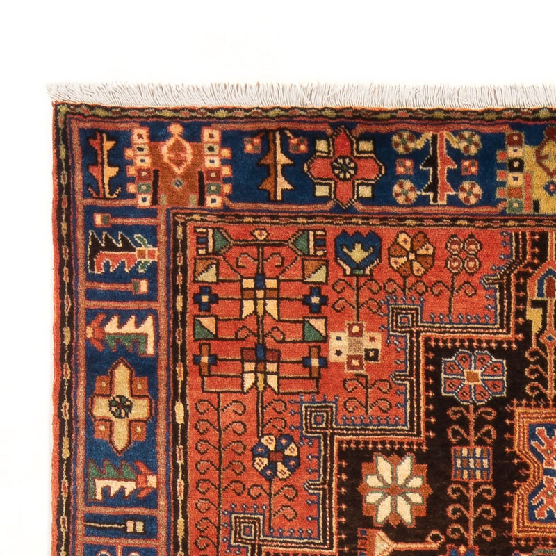 Perski dywan - Nomadyczny - 201 x 137 cm - niebieski