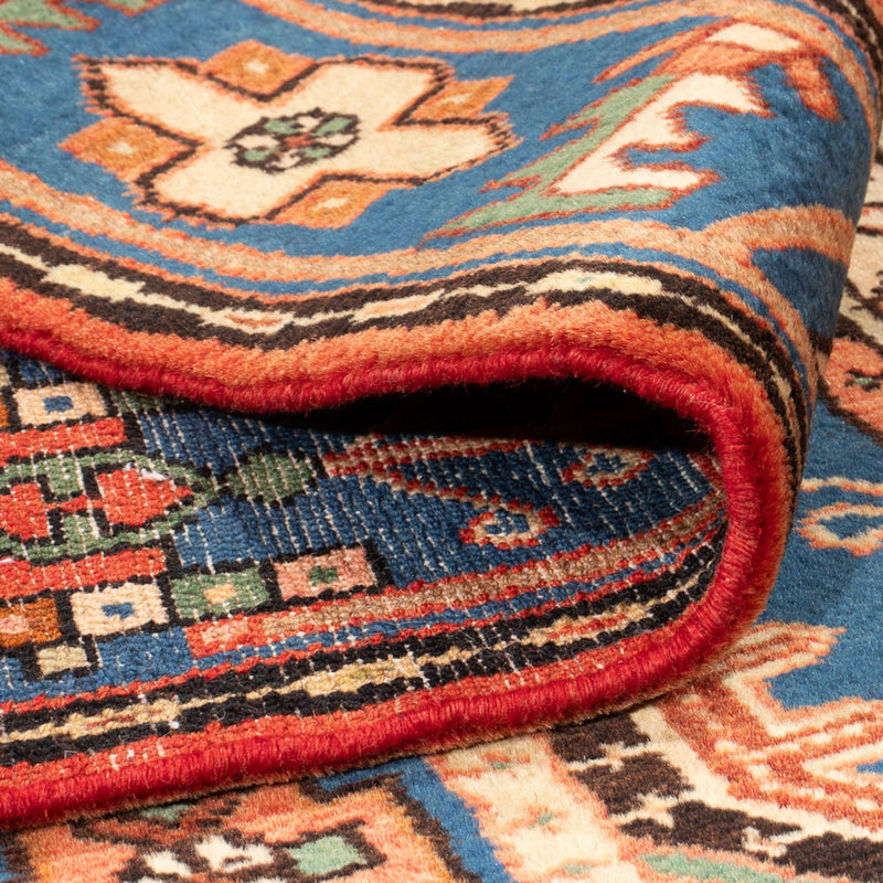 Perski dywan - Nomadyczny - 201 x 137 cm - niebieski