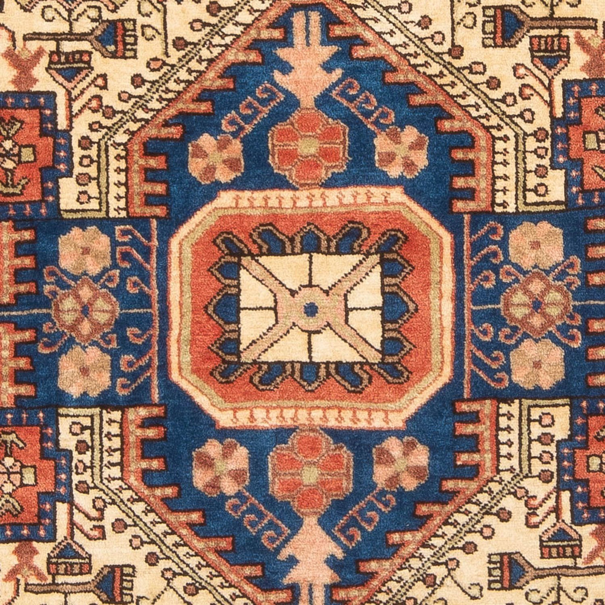 Perski dywan - Nomadyczny - 200 x 150 cm - jasny beż