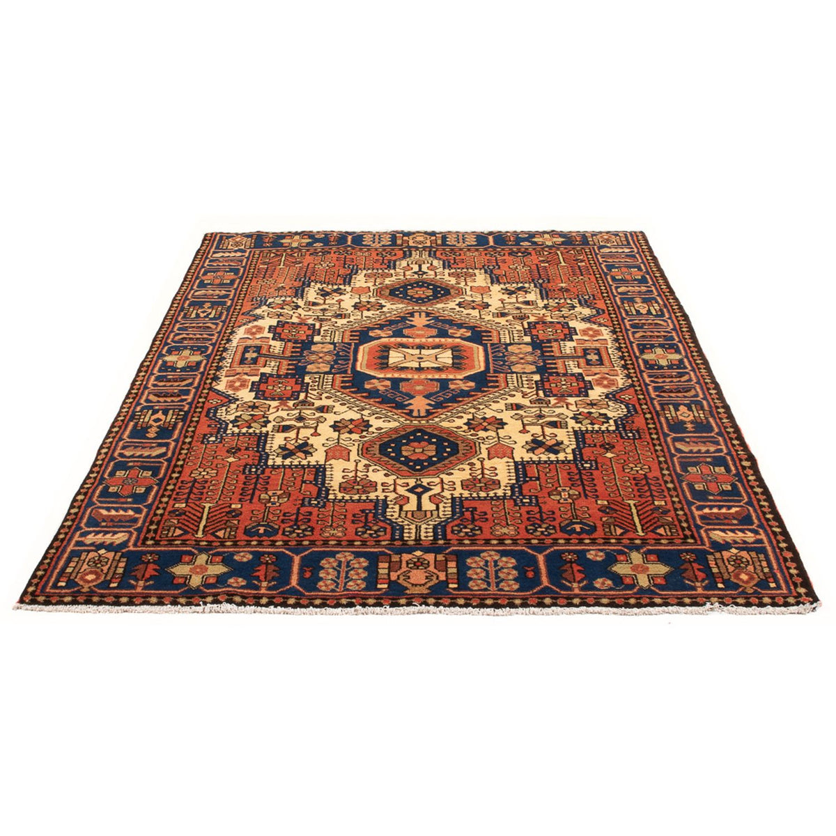 Perski dywan - Nomadyczny - 200 x 150 cm - jasny beż