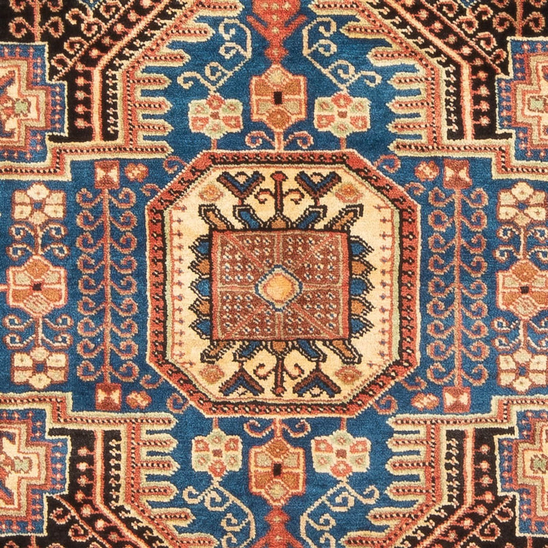 Perski dywan - Nomadyczny - 188 x 156 cm - ciemnoniebieski