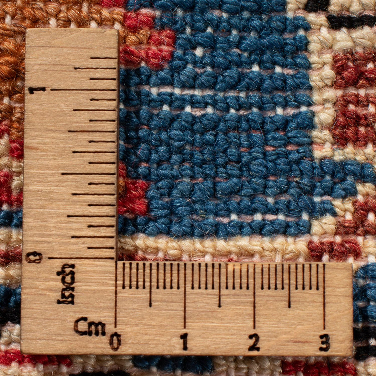 Perski dywan - Nomadyczny - 188 x 156 cm - ciemnoniebieski