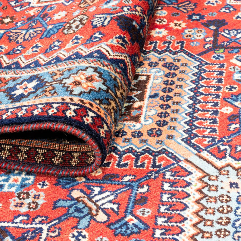 Biegacz Perski dywan - Nomadyczny - 218 x 76 cm - ciemna czerwień