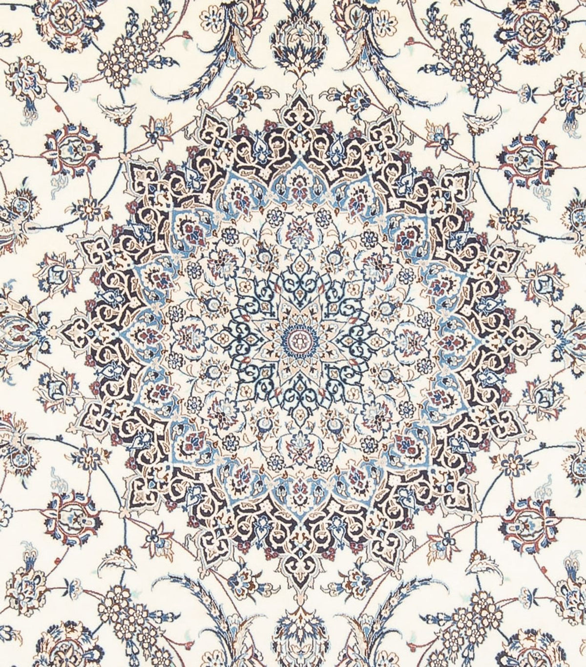 Dywan perski - Nain - 370 x 264 cm - kremowy