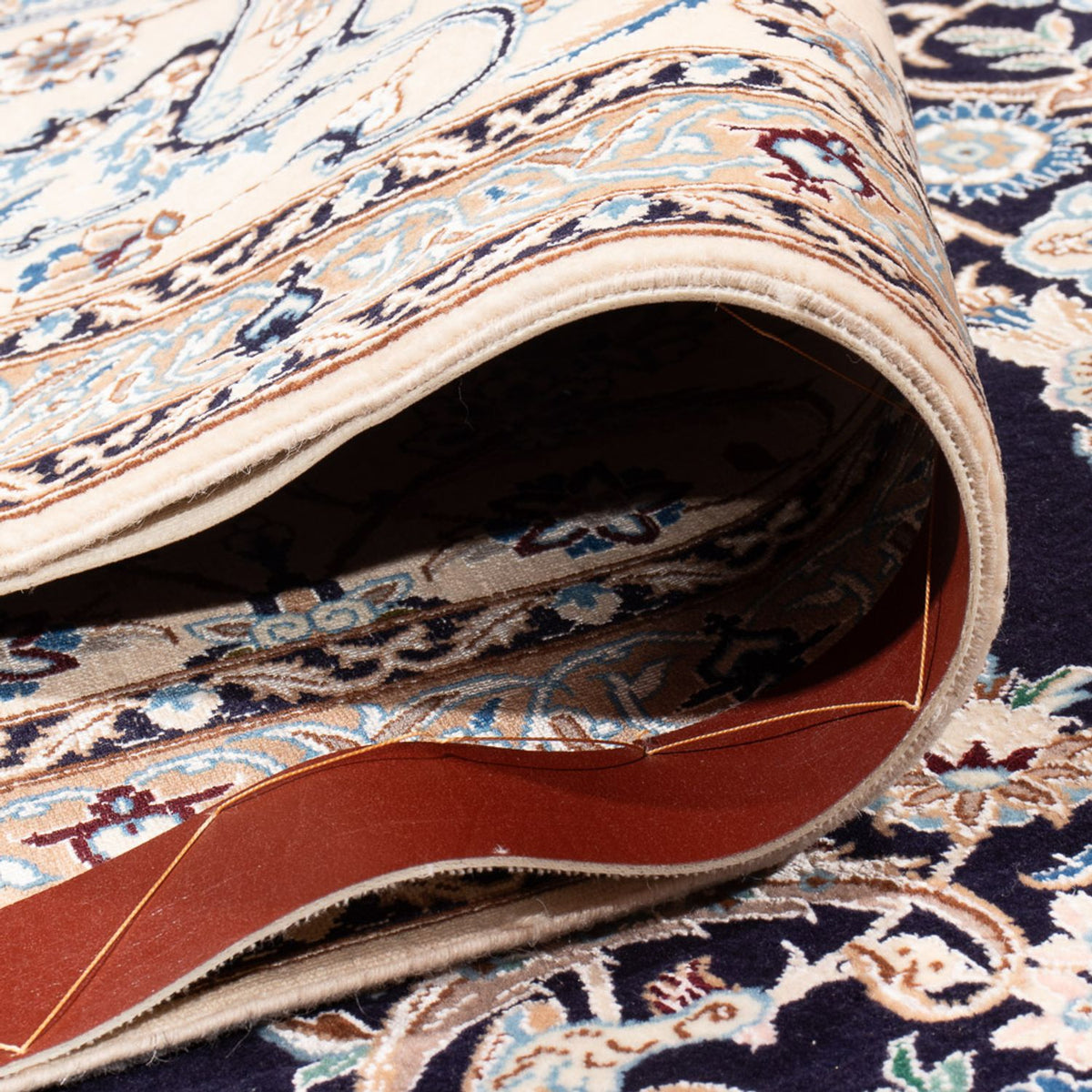 Dywan perski - Nain - 360 x 260 cm - jasnobrązowy