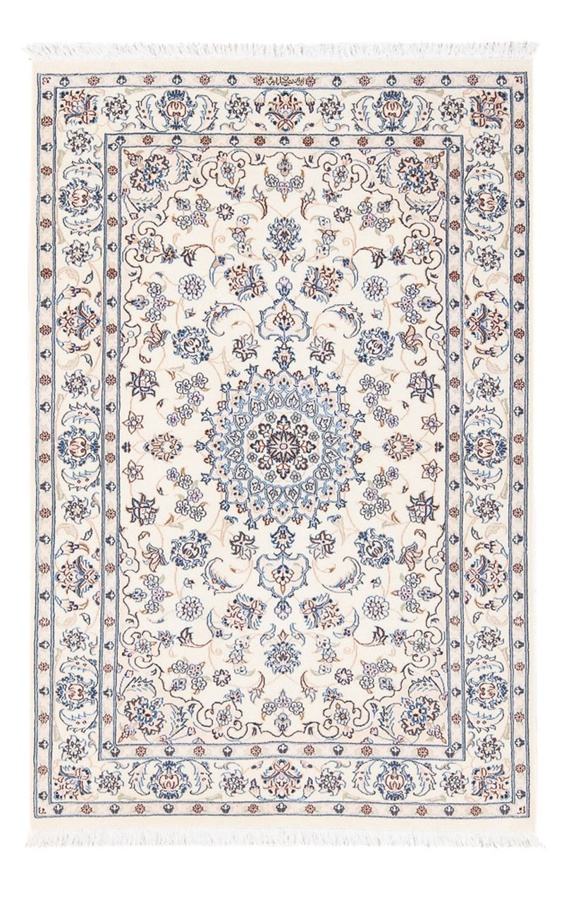 Dywan perski - Nain - Premium - 128 x 82 cm - kremowy