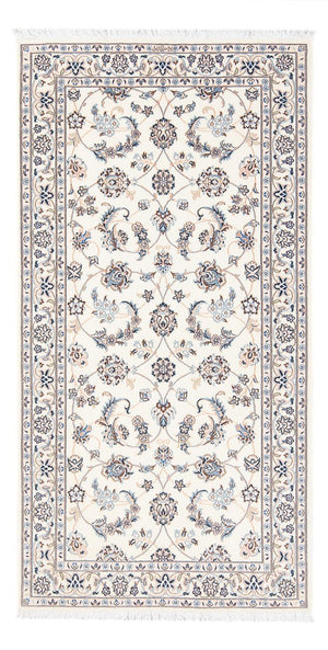 Dywan perski - Nain - Premium - 163 x 84 cm - kremowy