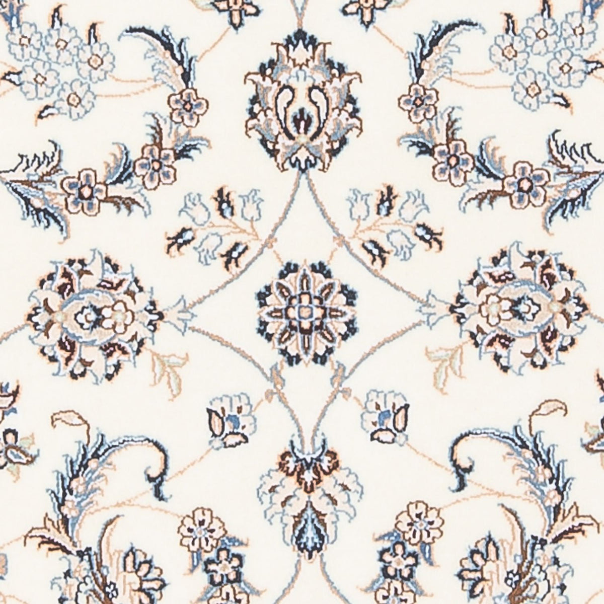 Dywan perski - Nain - Premium - 163 x 84 cm - kremowy