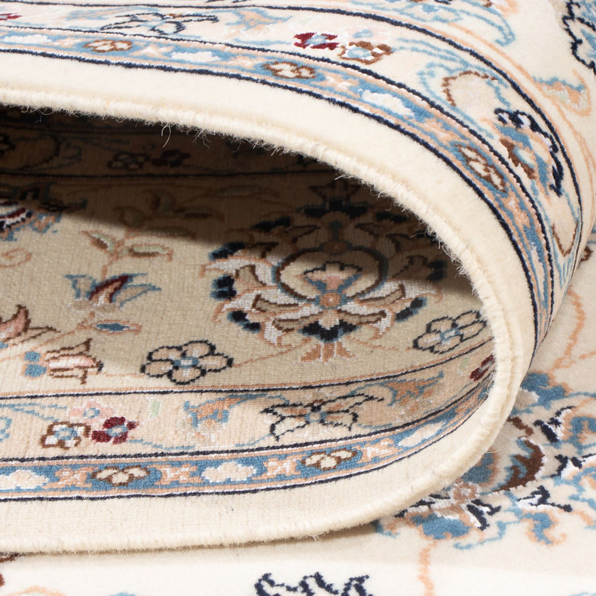 Dywan perski - Nain - Premium - 207 x 150 cm - kremowy