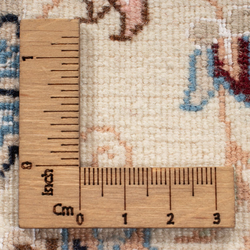 Dywan perski - Nain - Premium - 207 x 150 cm - kremowy