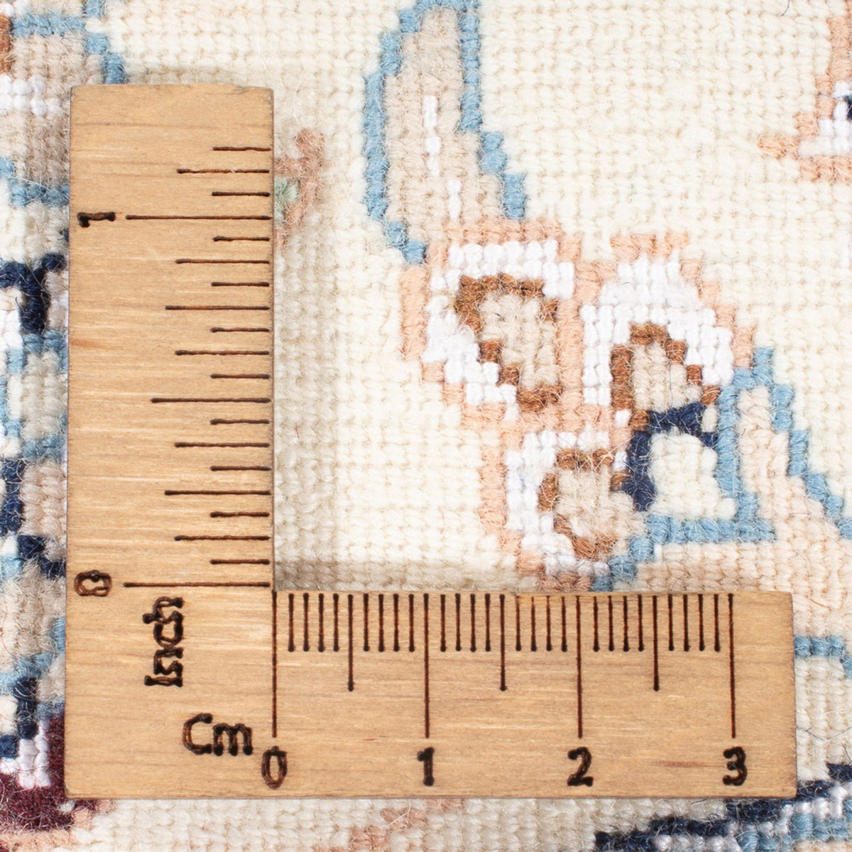 Dywan perski - Nain - Premium - 240 x 165 cm - kremowy