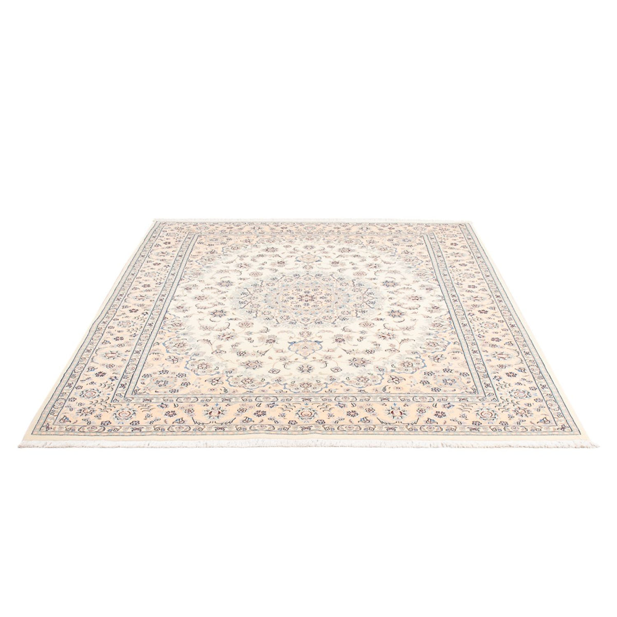 Dywan perski - Nain - Premium - 206 x 155 cm - kremowy