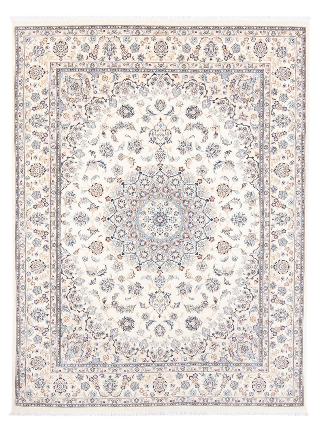 Dywan perski - Nain - Premium - 206 x 150 cm - kremowy