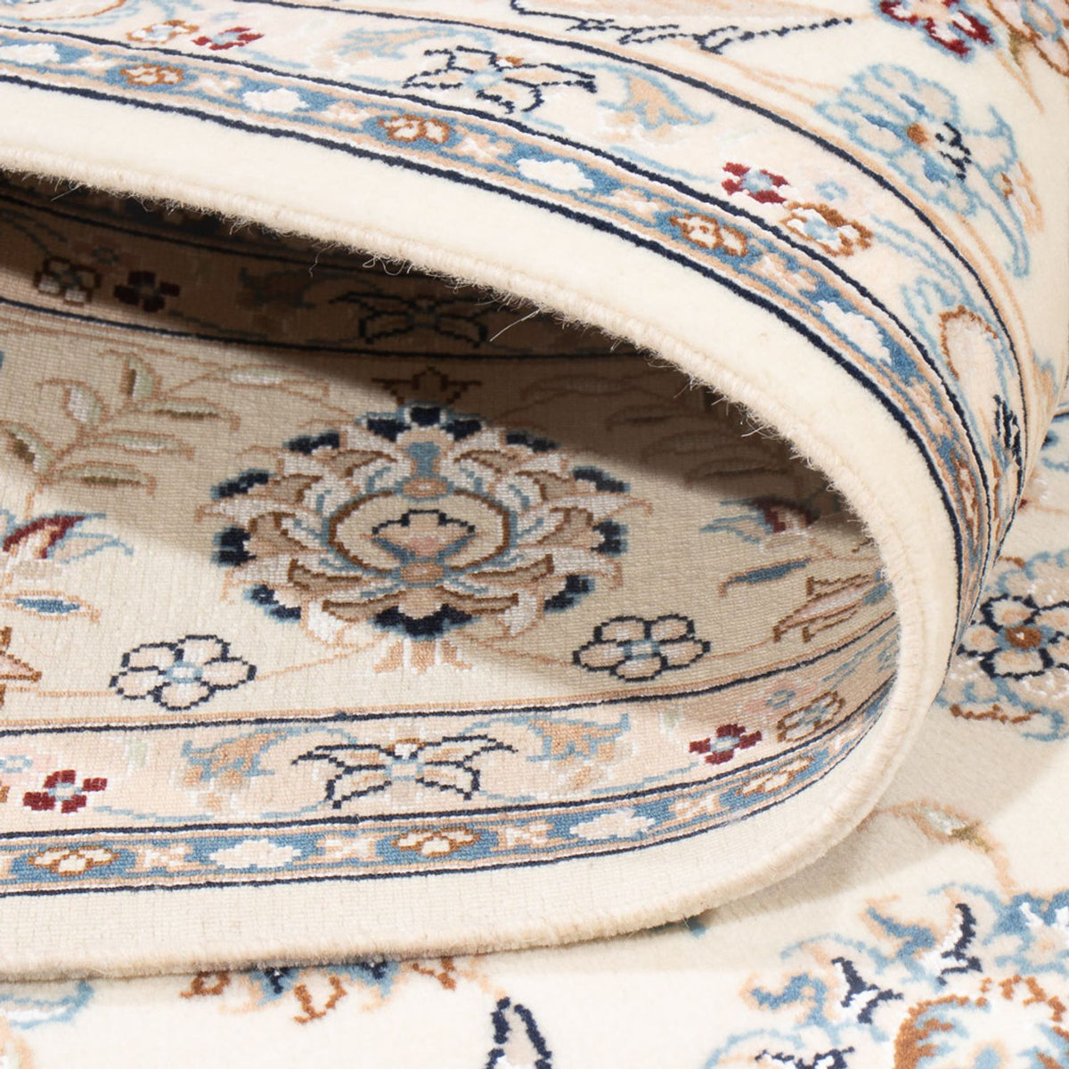 Dywan perski - Nain - Premium - 206 x 150 cm - kremowy