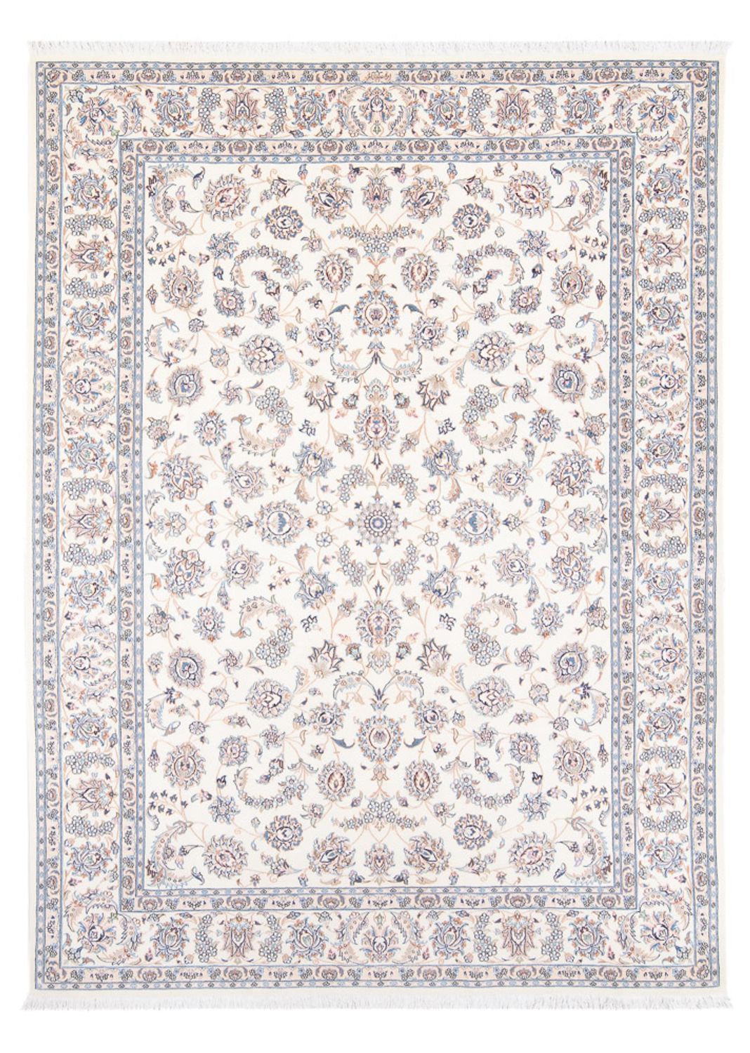 Dywan perski - Nain - Premium - 238 x 169 cm - kremowy