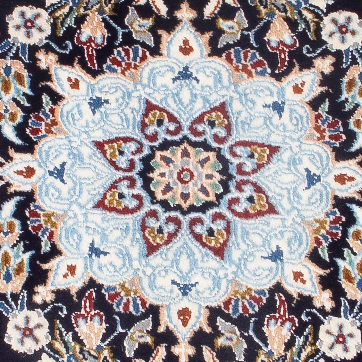 Dywan perski - Nain - Premium - 75 x 50 cm - jasnoniebieski