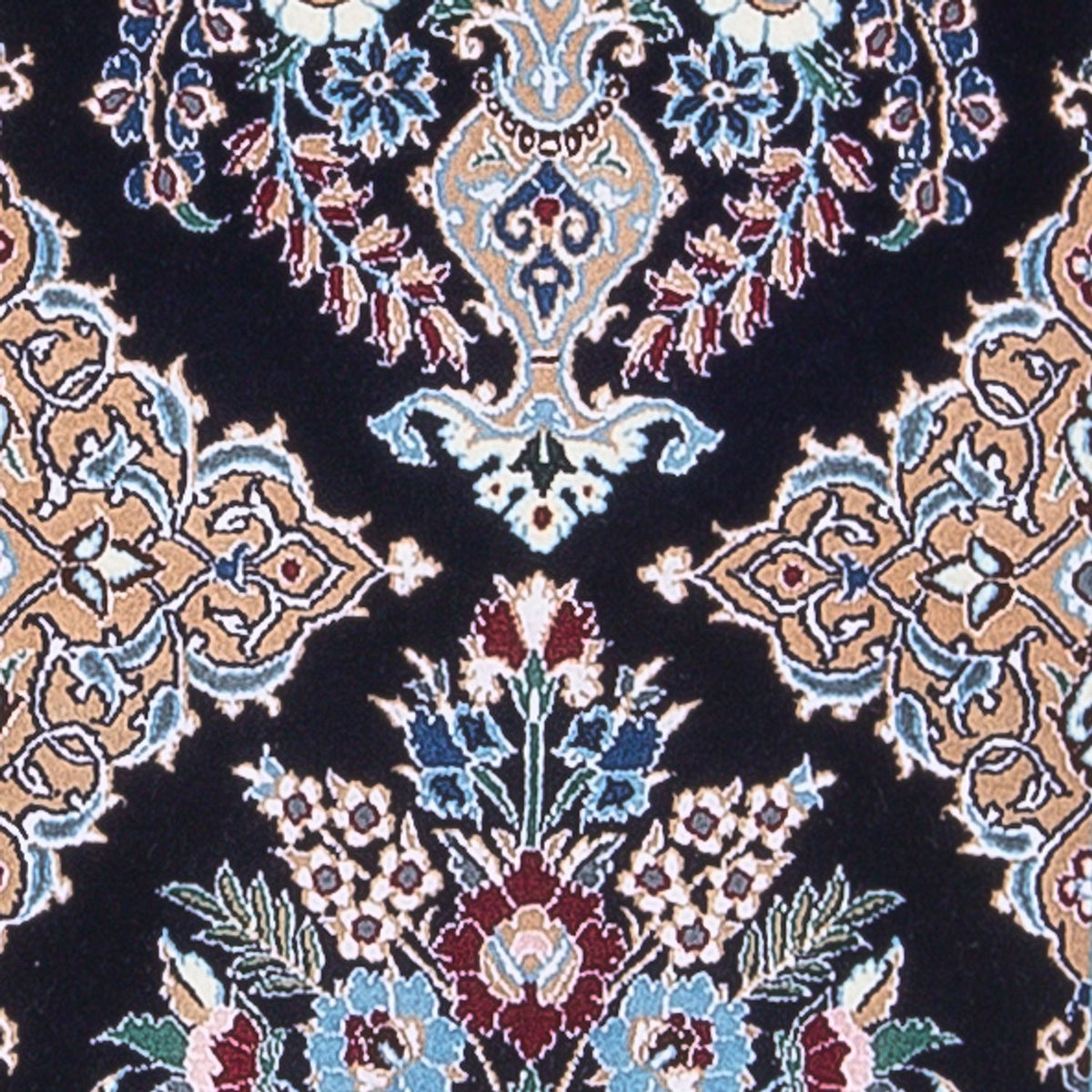 Biegacz Dywan perski - Nain - Premium - 228 x 48 cm - ciemnoniebieski