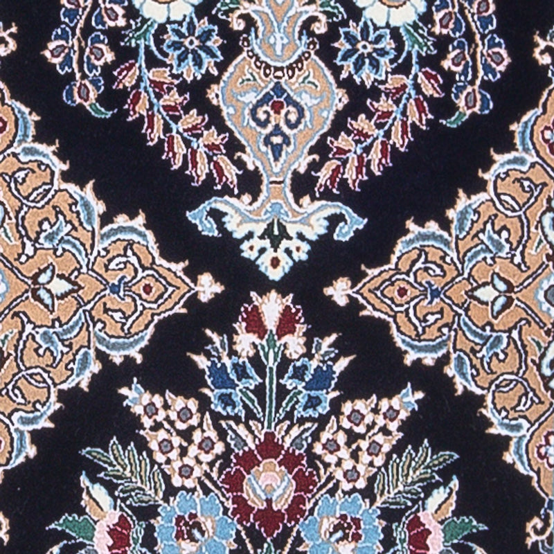 Biegacz Dywan perski - Nain - Premium - 228 x 48 cm - ciemnoniebieski