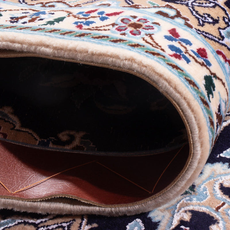 Biegacz Dywan perski - Nain - Premium - 228 x 48 cm - ciemnoniebieski