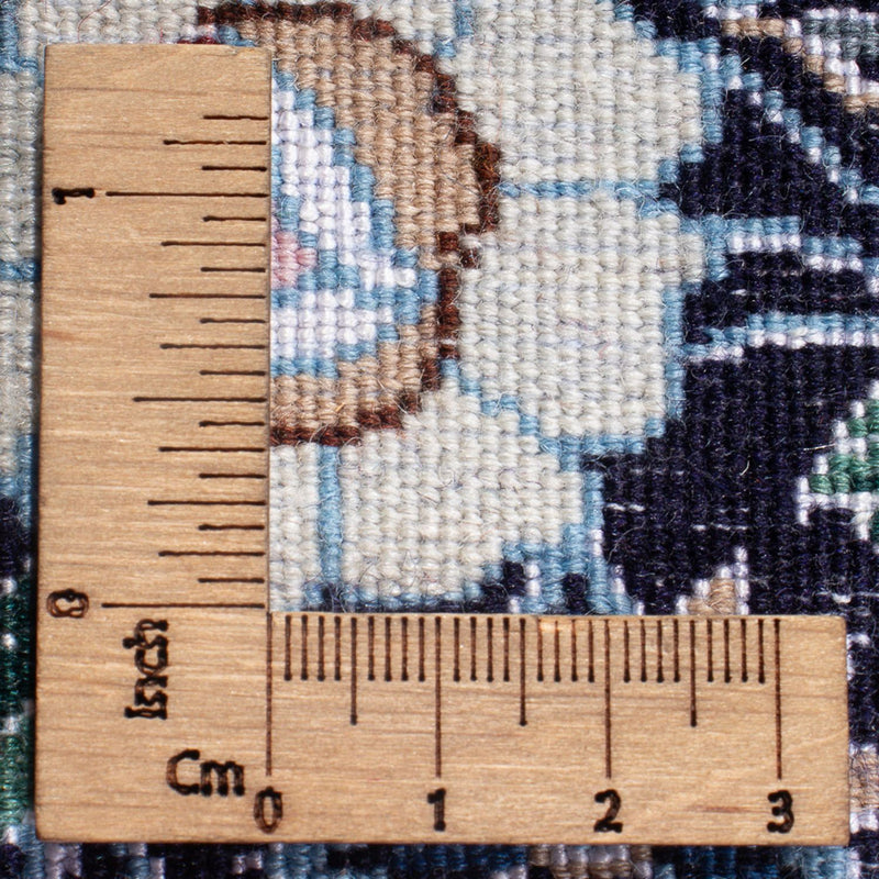 Biegacz Dywan perski - Nain - Premium - 228 x 48 cm - ciemnoniebieski