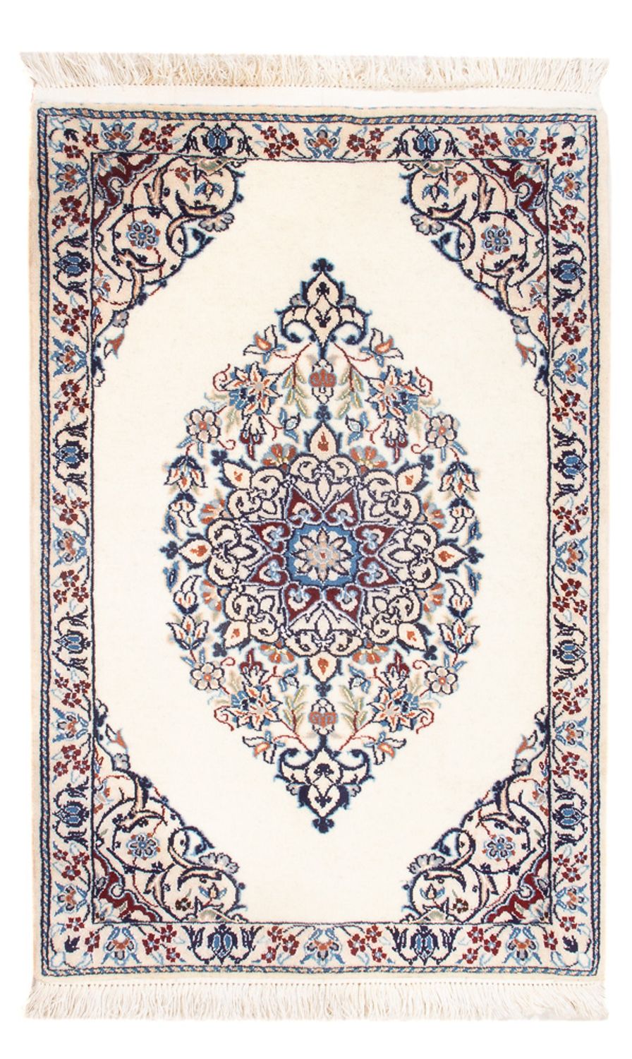 Dywan perski - Nain - Premium - 73 x 50 cm - kremowy
