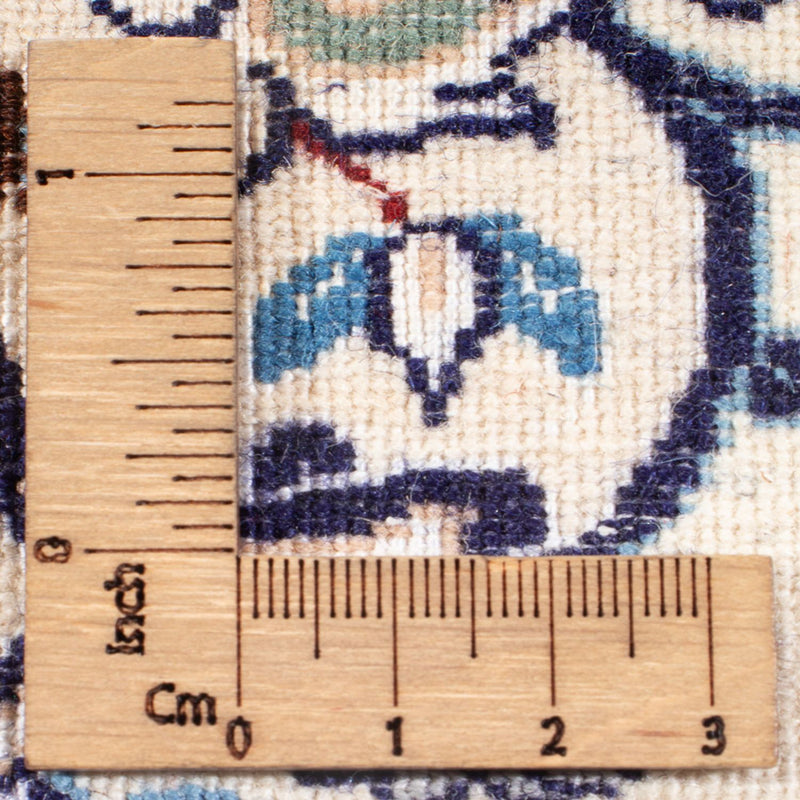 Dywan perski - Nain - Premium - 73 x 50 cm - kremowy