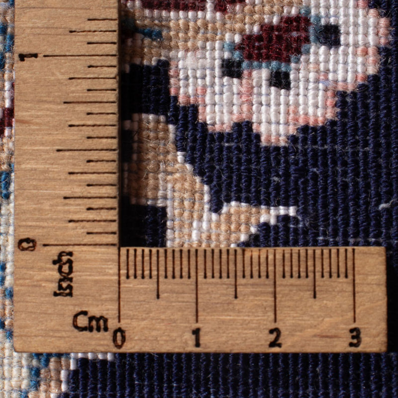 Dywan perski - Nain - Premium - 75 x 50 cm - jasnoniebieski