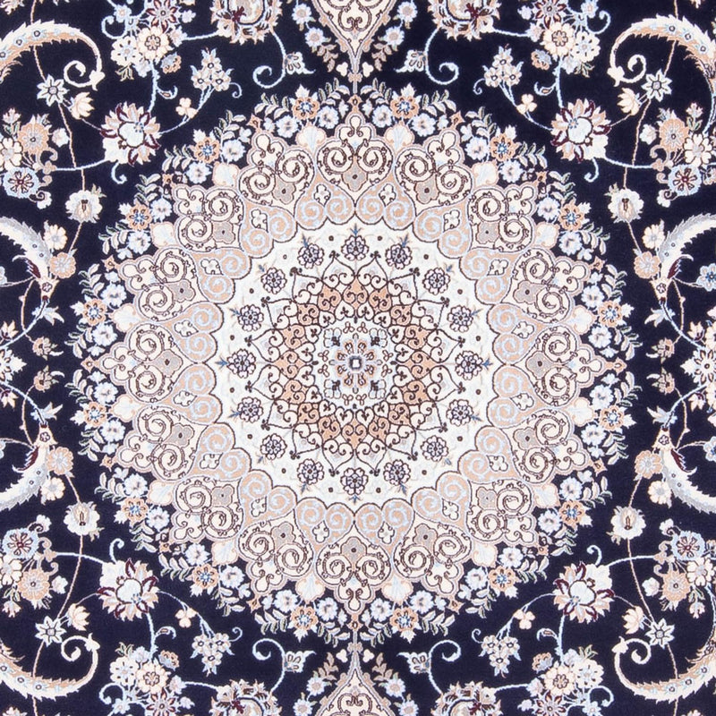 Dywan perski - Nain - Premium - 306 x 207 cm - ciemnoniebieski