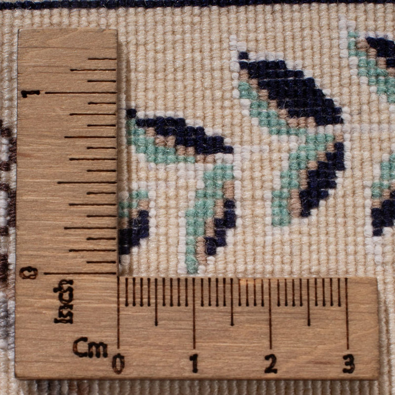 Dywan perski - Nain - Premium - 306 x 207 cm - ciemnoniebieski