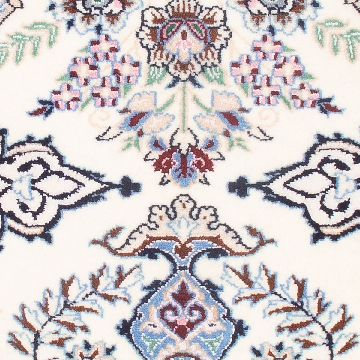 Dywan perski - Nain - Premium - 80 x 50 cm - kremowy