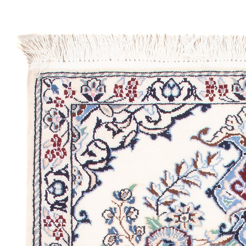 Dywan perski - Nain - Premium - 80 x 50 cm - kremowy