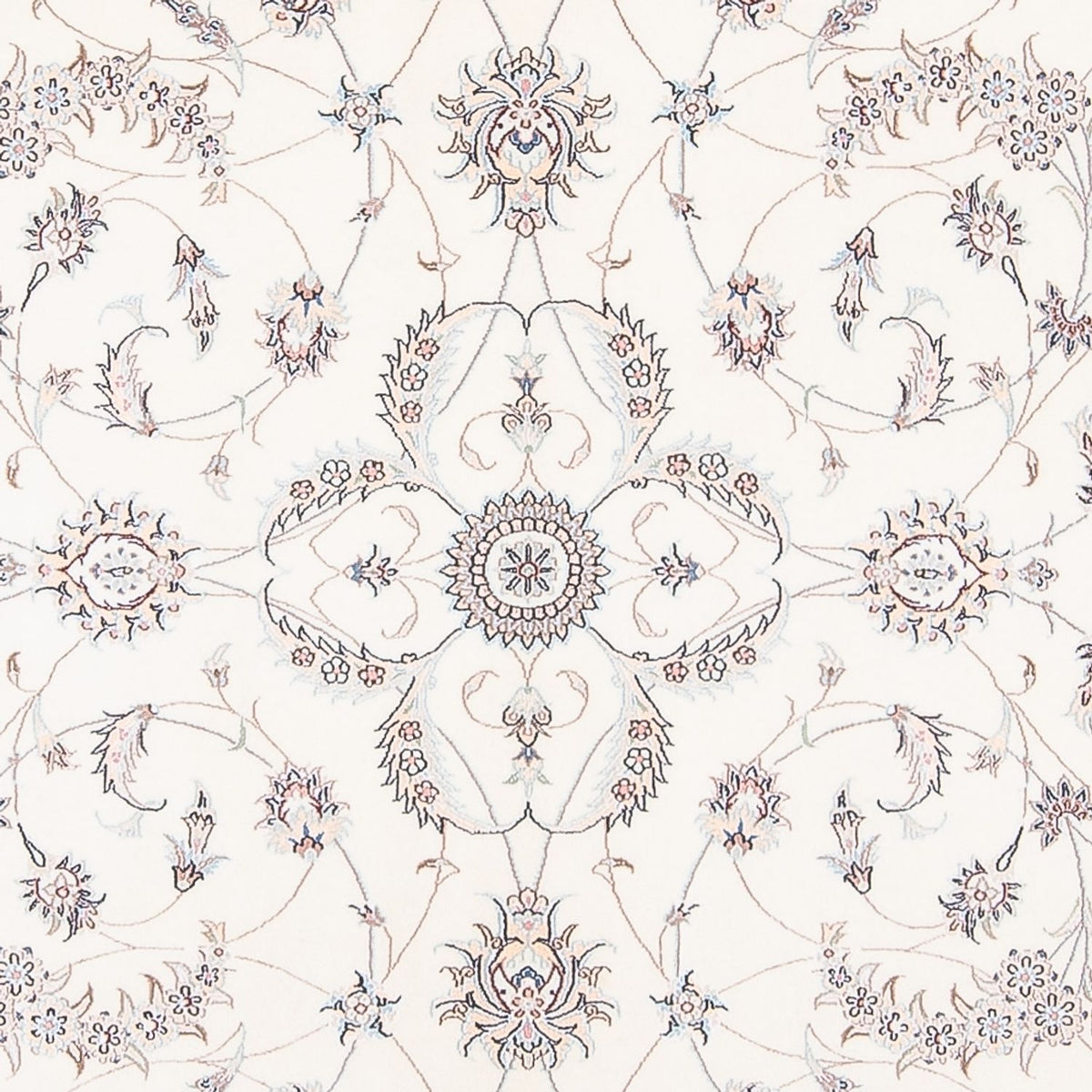 Dywan perski - Nain - Premium - 314 x 201 cm - kremowy