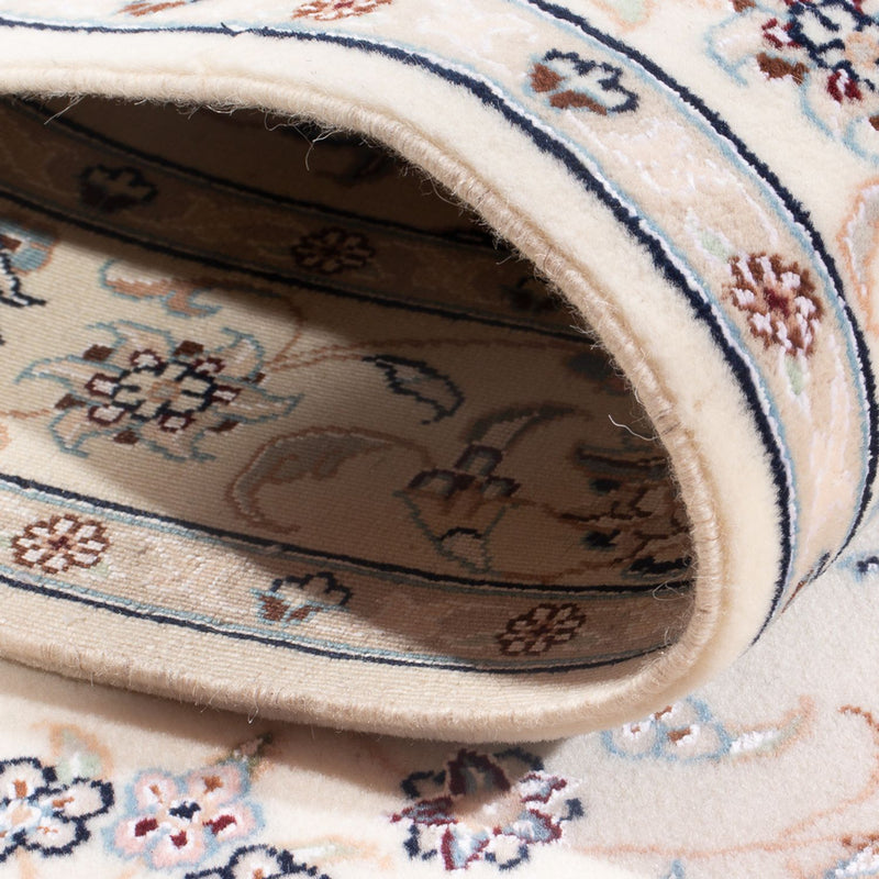 Dywan perski - Nain - Premium - 133 x 81 cm - kremowy