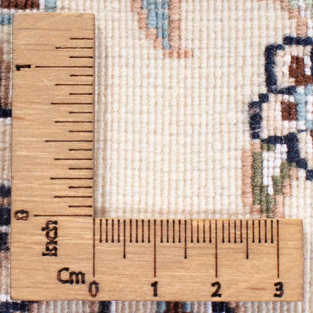 Dywan perski - Nain - Premium - 133 x 81 cm - kremowy