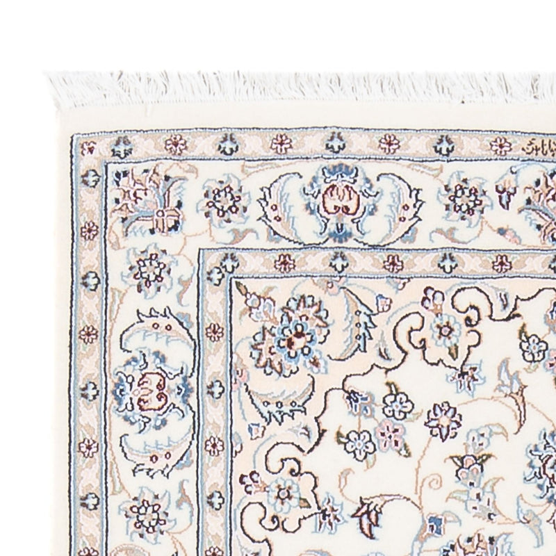 Dywan perski - Nain - Premium - 132 x 80 cm - kremowy