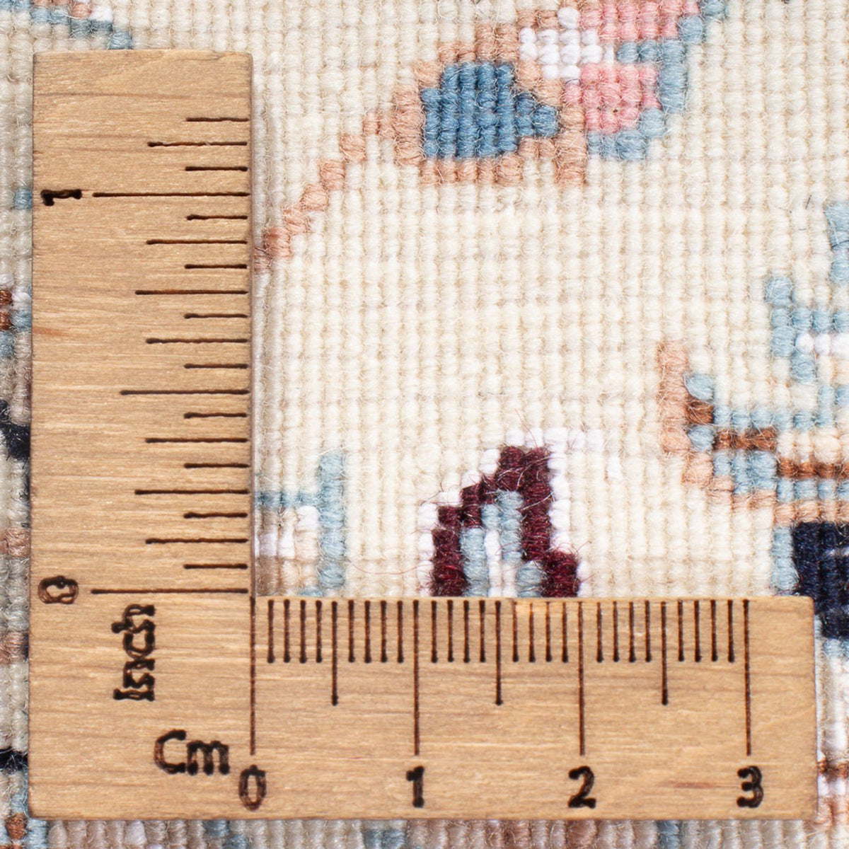 Dywan perski - Nain - Premium - 132 x 81 cm - kremowy