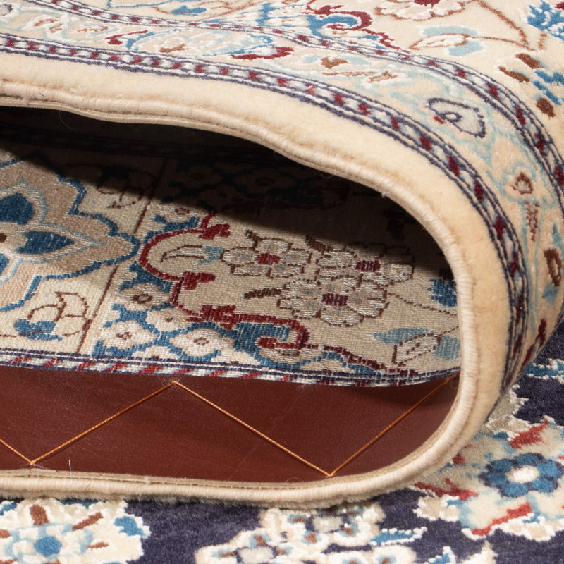 Dywan perski - Nain - Premium - 195 x 130 cm - ciemnoniebieski