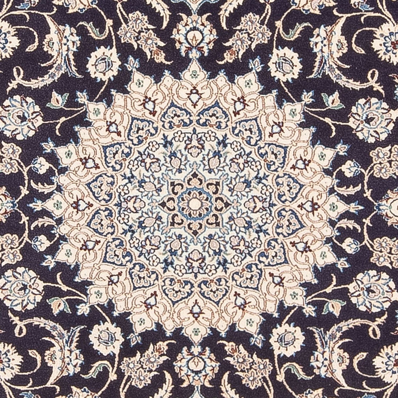 Dywan perski - Nain - Premium - 200 x 130 cm - ciemnoniebieski