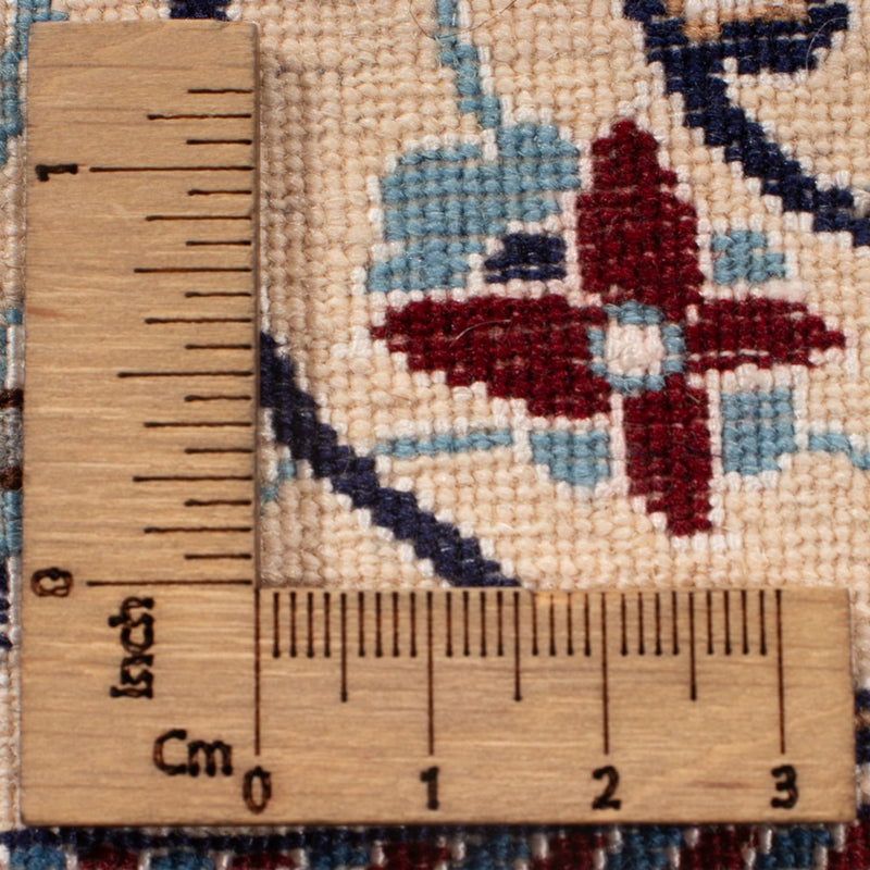 Dywan perski - Nain - Premium - 198 x 130 cm - ciemnoniebieski