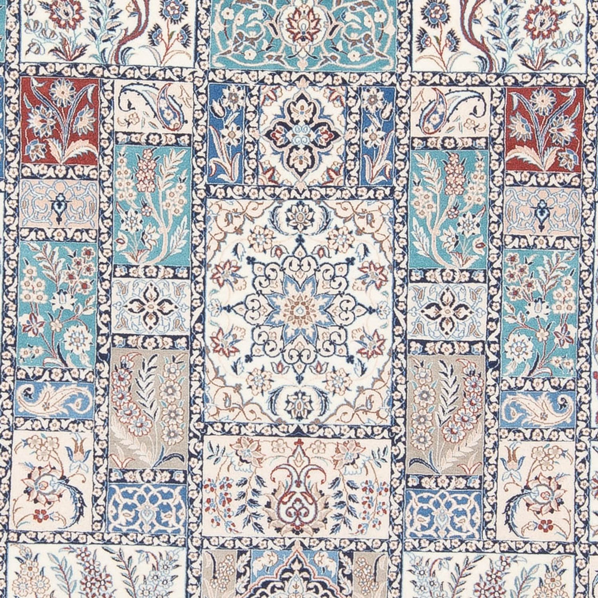 Dywan perski - Nain - Premium - 292 x 197 cm - wielokolorowy