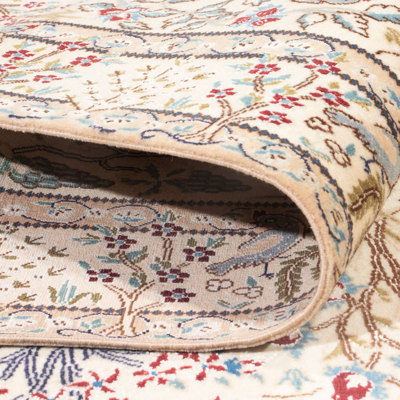 Dywan perski - Nain - Premium - 140 x 100 cm - kremowy