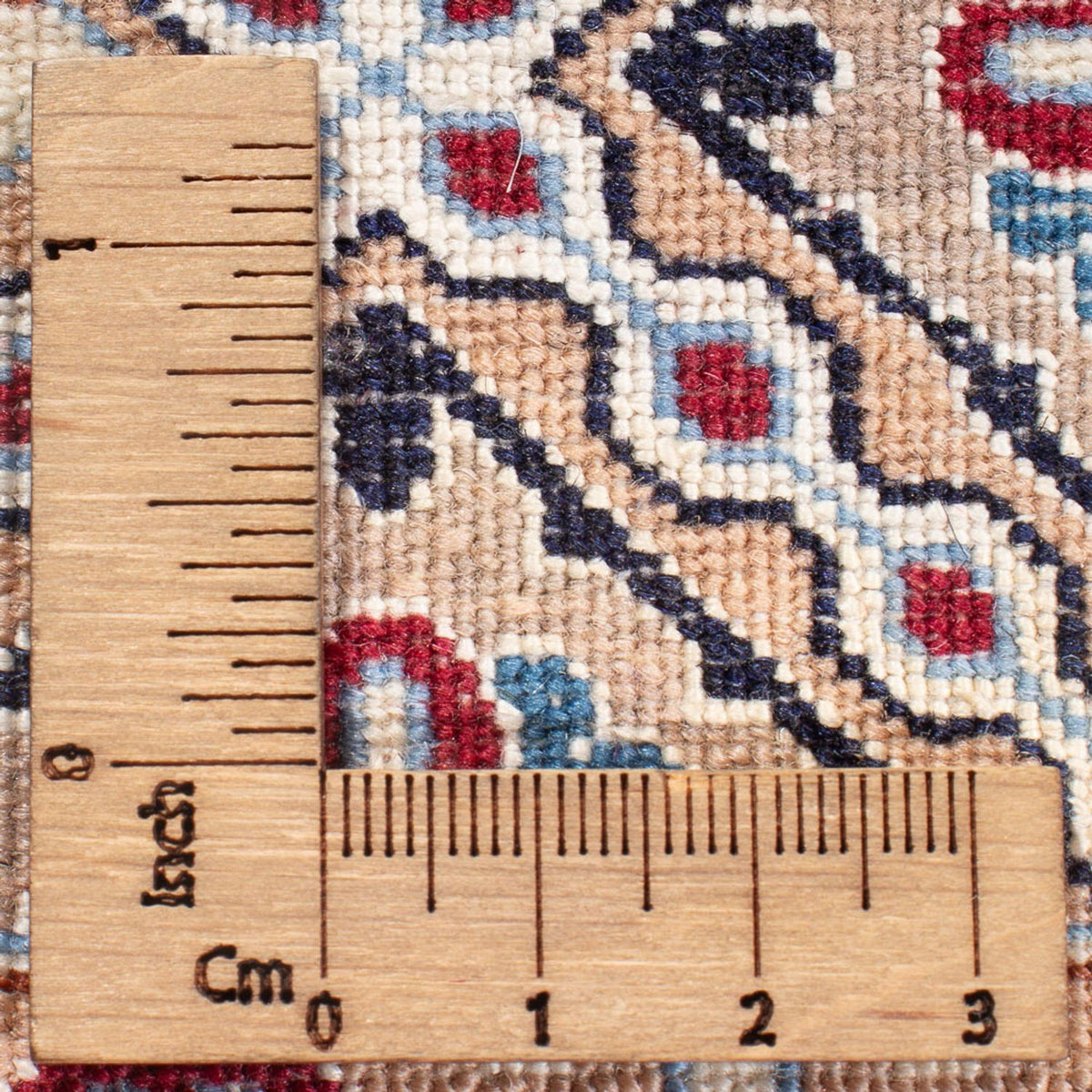 Dywan perski - Nain - Premium - 130 x 87 cm - kremowy