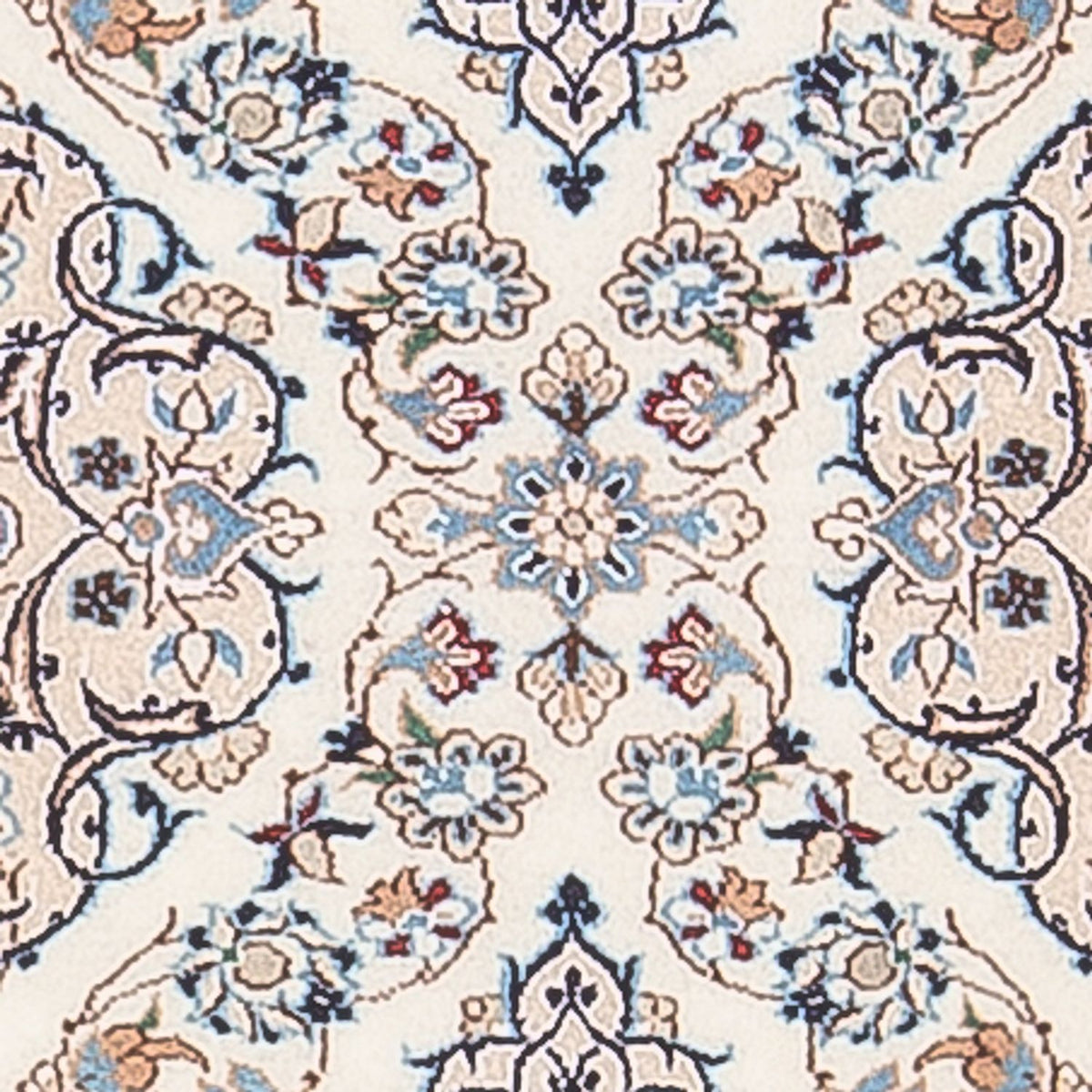 Biegacz Dywan perski - Nain - Premium - 140 x 48 cm - kremowy