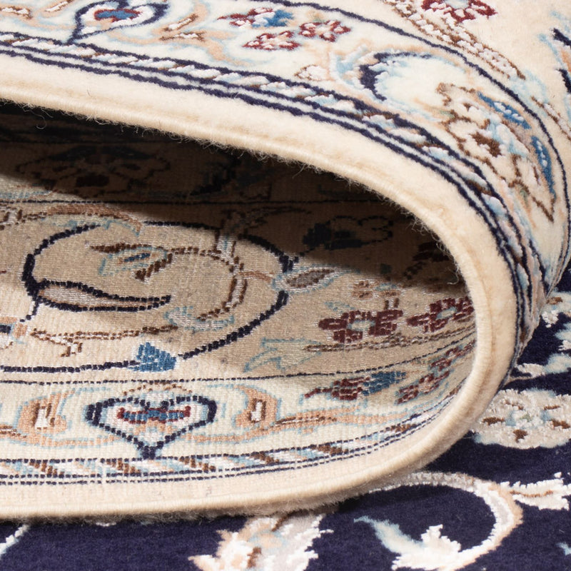 Dywan perski - Nain - Premium - 175 x 128 cm - ciemnoniebieski