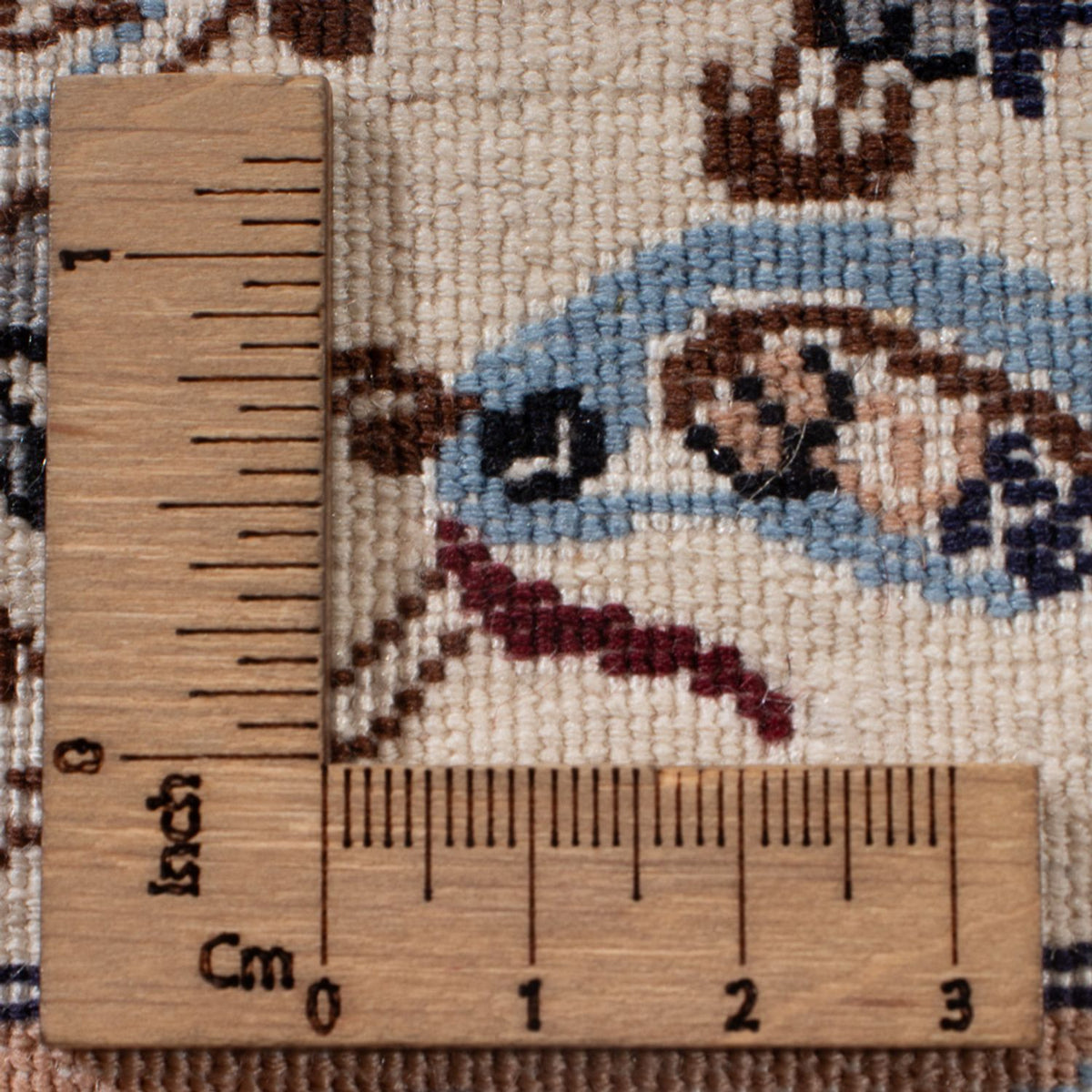 Dywan perski - Nain - Premium - 252 x 146 cm - piaskowy