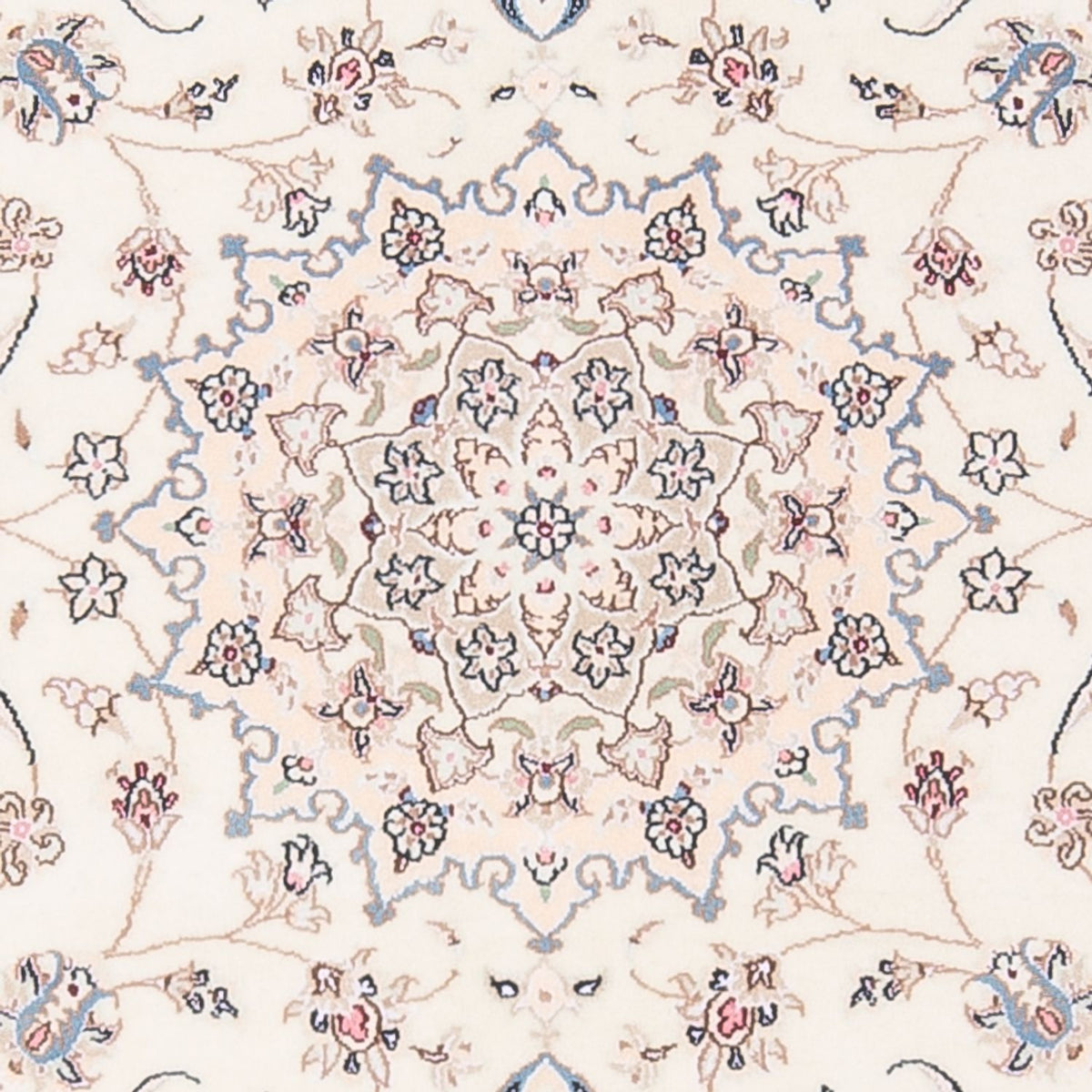 Dywan perski - Nain - Premium - 146 x 100 cm - kremowy